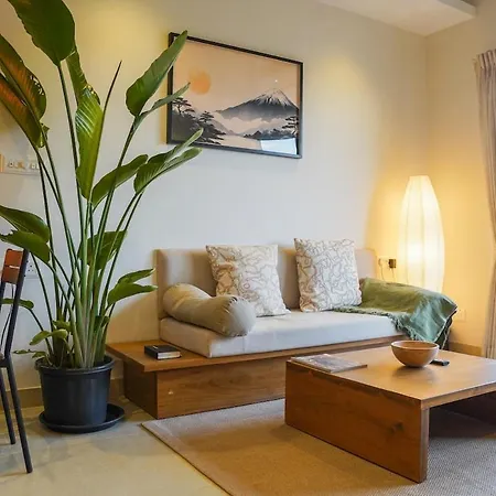 Kanso Residence - 1Bhk Japandi Inspired Apartment In Candolim